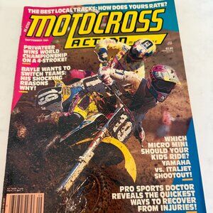 Motocross Action Magazine Sept 1991 Issue – Tallon Vohland